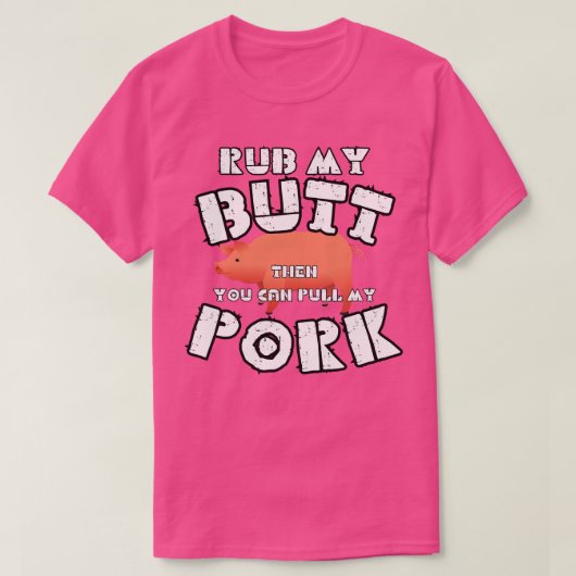 T-shirt frotter mon cul (Design devant)