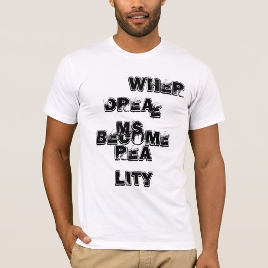 T-shirt Frt&Bck a brouillé slogan (Devant)