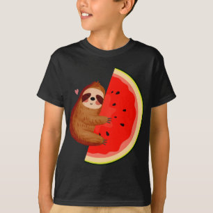 T-shirt Frui tropical d'été Melon Melon à la ferraille et