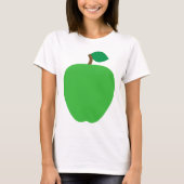 T-shirt Fruit à la pomme verte (Devant)