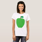 T-shirt Fruit à la pomme verte (Devant entier)