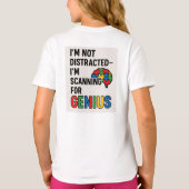 T-shirt Fruit Avec Le TDAH*, J'Apprends Différemment (Dos)