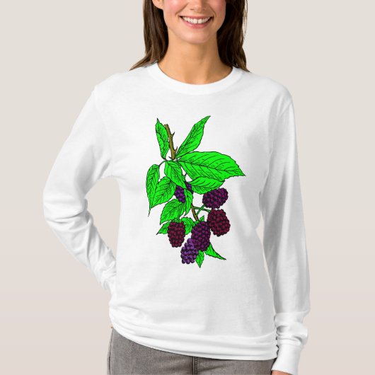 T-shirt Fruit Blackberry (Devant)