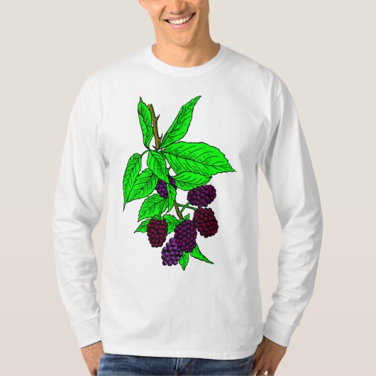 T-shirt Fruit Blackberry (Devant)