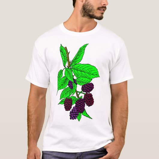 T-shirt Fruit Blackberry (Devant)