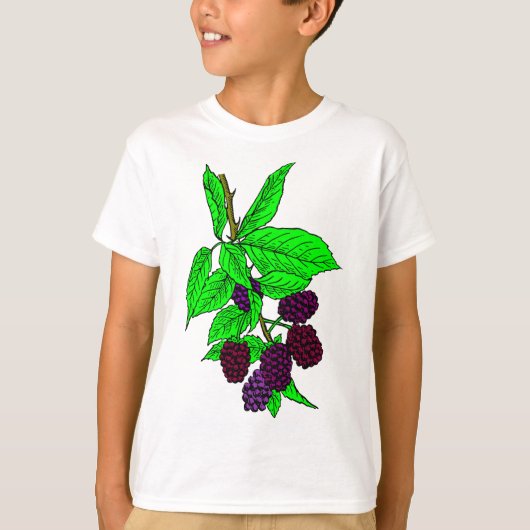 T-shirt Fruit Blackberry (Devant)