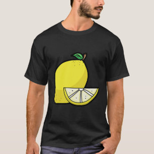 T-shirt Fruit citron citron citron