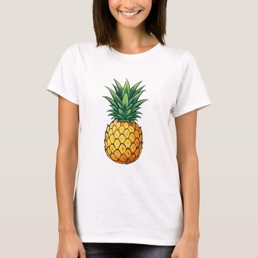 T-shirt Fruit d'ananas (Devant)