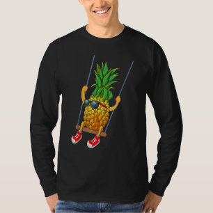 T-shirt Fruit d'ananas à balancer drôle Animé Cu