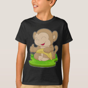 T-shirt Fruit de banane de singe