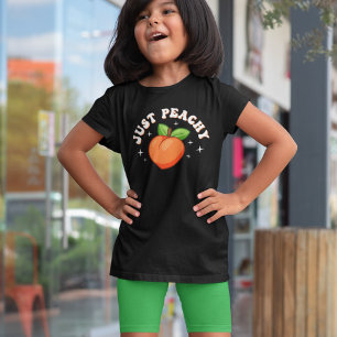 T-Shirt Fruit de caricature Peachy