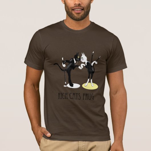 T-shirt Fruit de chats riches (Devant)