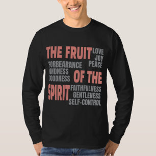 T-shirt Fruit de foi chrétienne de l'Esprit Bible Scriptur