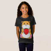 T-Shirt Fruit de fraise à l'hamster (Devant entier)