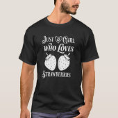 T-shirt Fruit de fraise Jardin Plante Graines fraises (Devant)