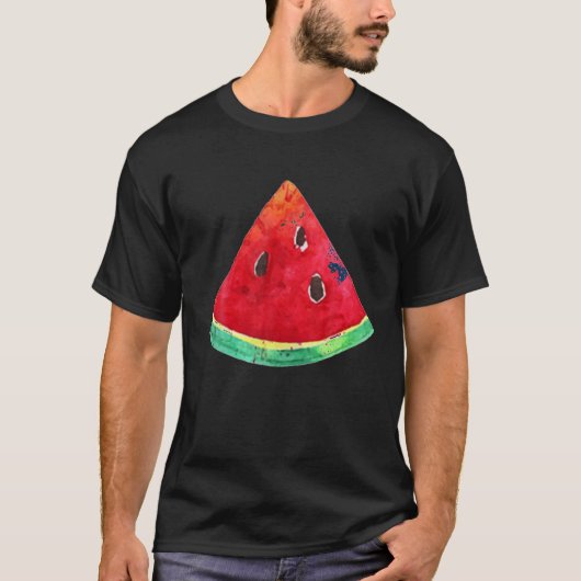 T-shirt Fruit de pastèque Groupe de fruits Costume amusant (Devant)
