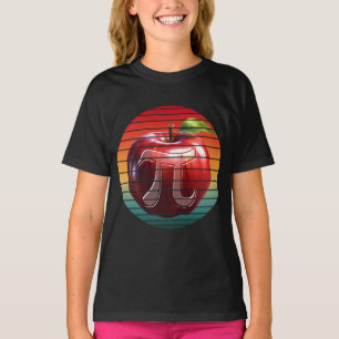 T-shirt Fruit de pomme Vintage moderne et tendance Pi Day
