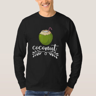 T-shirt Fruit d'été de la noix de coco