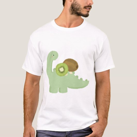T-shirt fruit dinosaure (Devant)