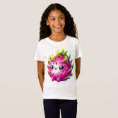 T-Shirt Fruit Dragon Heureux (Devant entier)