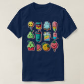 T-shirt Fruit Emojis (Design devant)