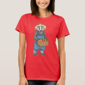 T-shirt Fruit fermier Badger (Devant)