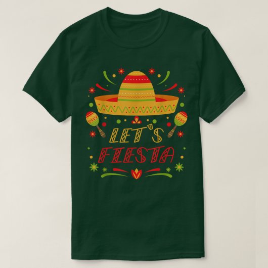 T-shirt Fruit Fiesta Party Avocado Cinco Meican Party (Design devant)