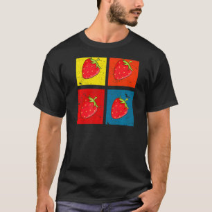 T-shirt Fruit fraise Retro Vega Diet Vintage Strawé