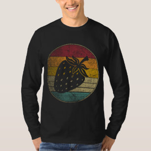 T-shirt Fruit fraise Vintage Festival défoncé Retro