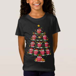 T-Shirt Fruit framboise Lover Xmas Lighting Raspberry Chri