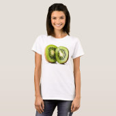 T-shirt Fruit kiwi vert (Devant entier)
