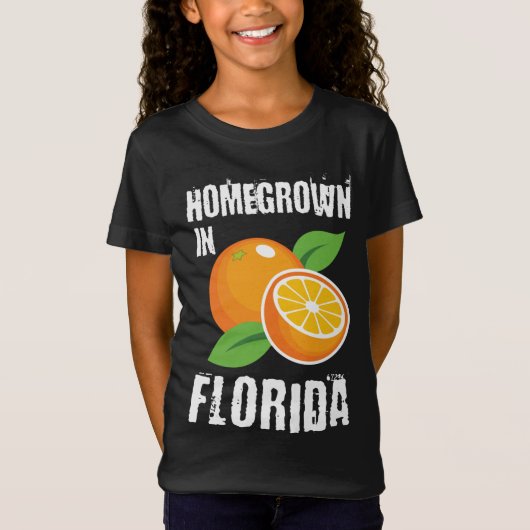 T-Shirt Fruit orange de Floride (Devant)
