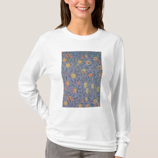 T-shirt Fruit ou "Pomegranate bleu (Devant)