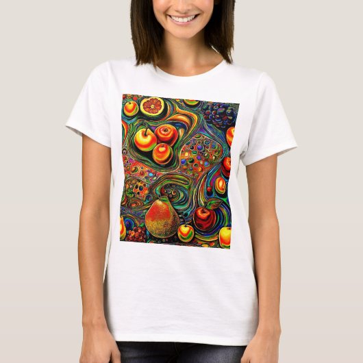 T-shirt Fruit psychédélique 1 (Devant)