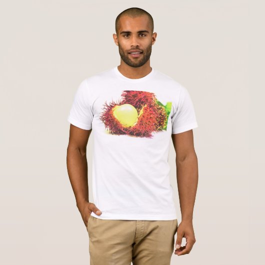 T-shirt "Fruit Rambutan" Belle Photo. Commandez dès mainte (Devant entier)
