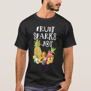 T-shirt Fruit Sparks Joie Fruits entiers Basé sur le Plant