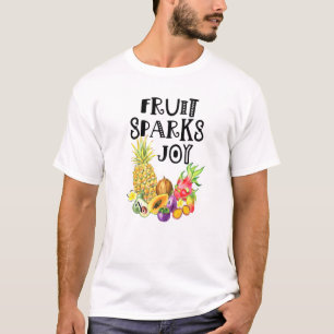 T-shirt Fruit Sparks Joie Fruits entiers Basé sur le Plant
