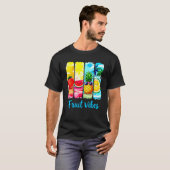 T-shirt Fruit Vibes Summer Cute Cartoon Fruits (Devant entier)