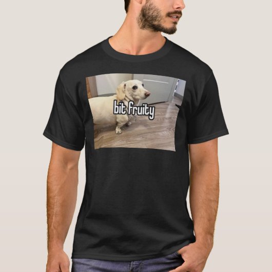 T-shirt Fruité homophobe Bit Chien...  (Devant)