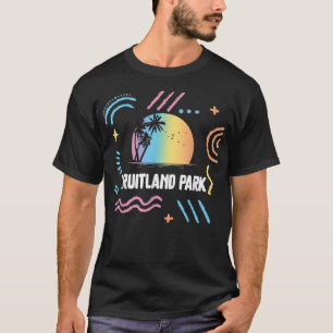 T-shirt Fruitland Park Surf Vacation Famille Correspondanc
