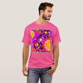 T-shirt Fruits colorés Motif (Devant entier)