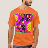T-shirt Fruits colorés Motif (Devant)