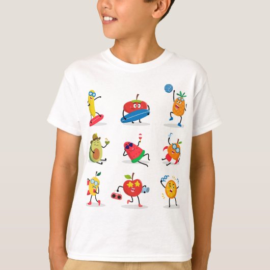 T-shirt Fruits Cool (Devant)