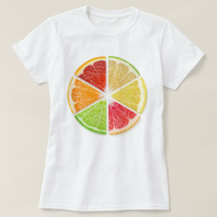 T-shirt Fruits d'agrumes