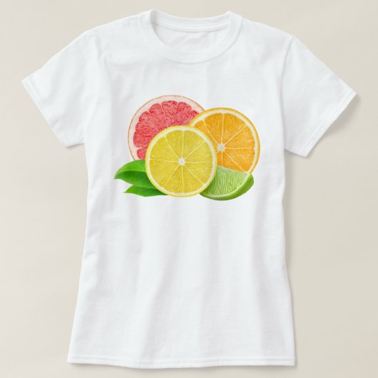 T-shirt Fruits d'agrumes (Design devant)