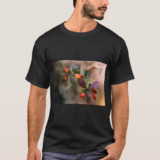T-shirt Fruits de framboise Sprig Design Tee (Devant)