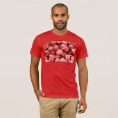 T-shirt "Fruits de framboises" jolie photo. Commandez dès (Devant entier)