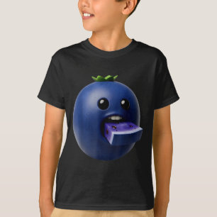 T-shirt Fruits de niche Mème de myrtille drôle Surrealisme