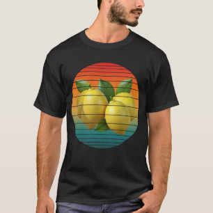 T-shirt Fruits de raisin vintage nourriture végétalienne s