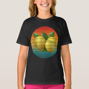 T-shirt Fruits de raisin vintage nourriture végétalienne s